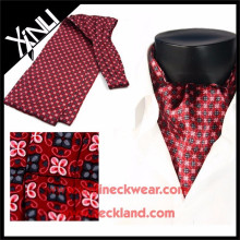 New Product Gentlemen Custom Print Silk Cravat Tie